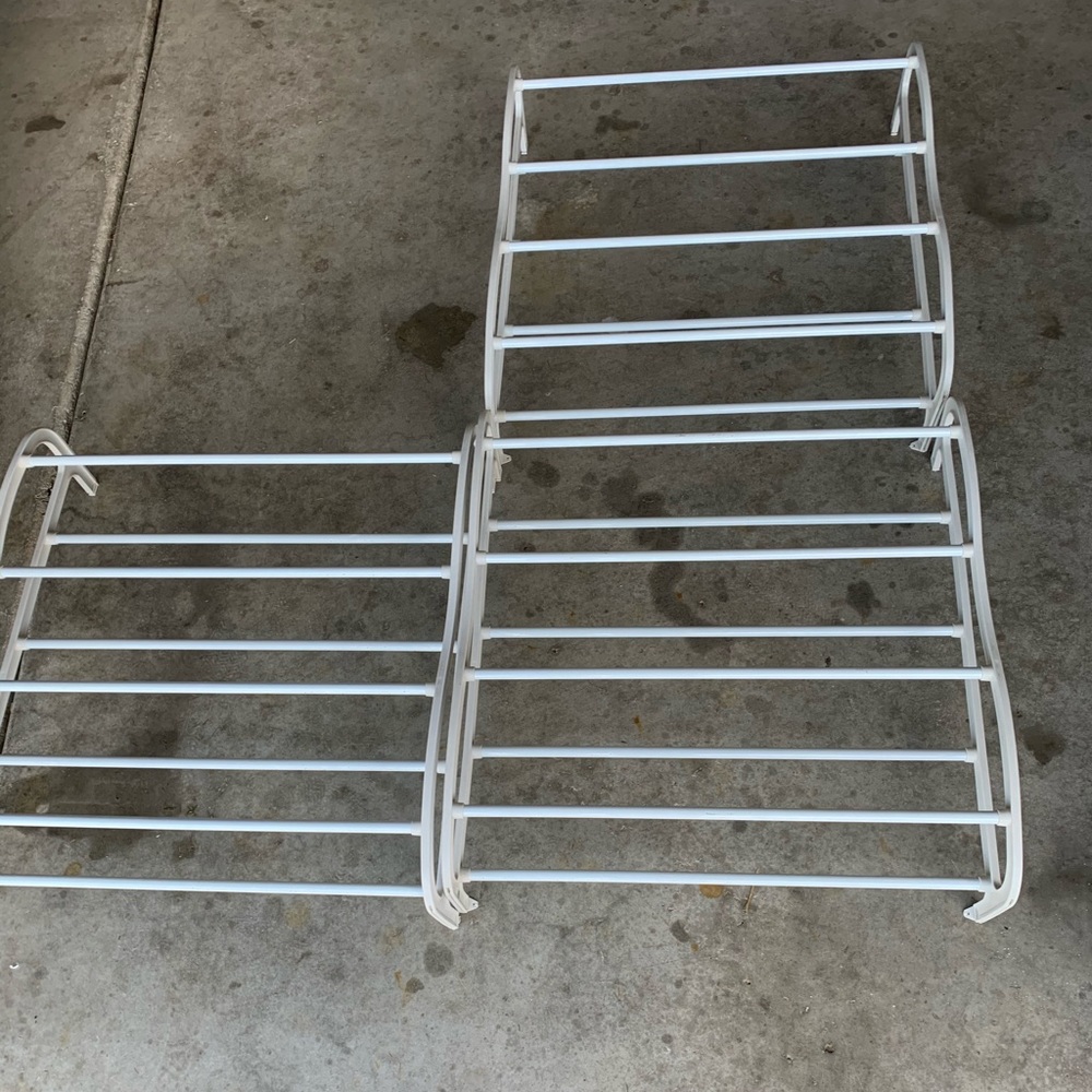 Over the door shoe racks